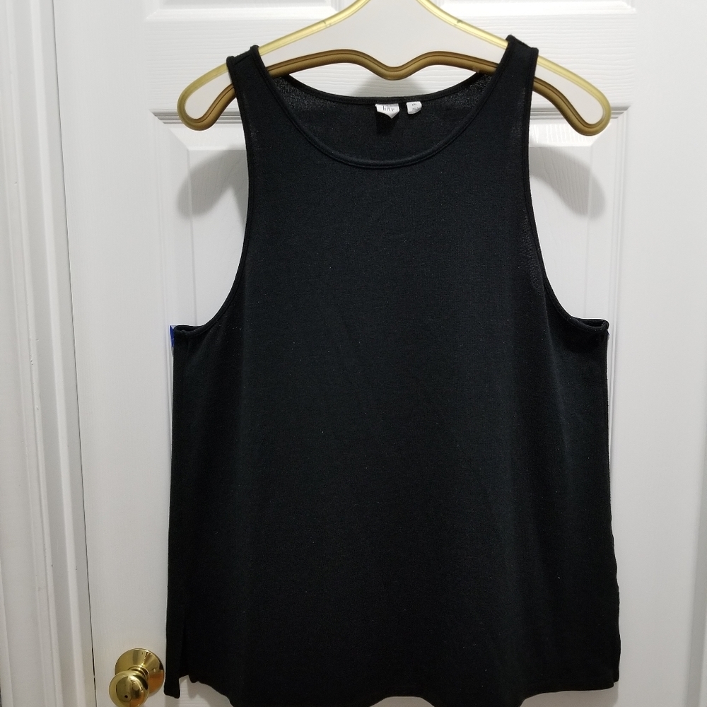 *FINAL* Gap Soft Spun Black Tank XXL